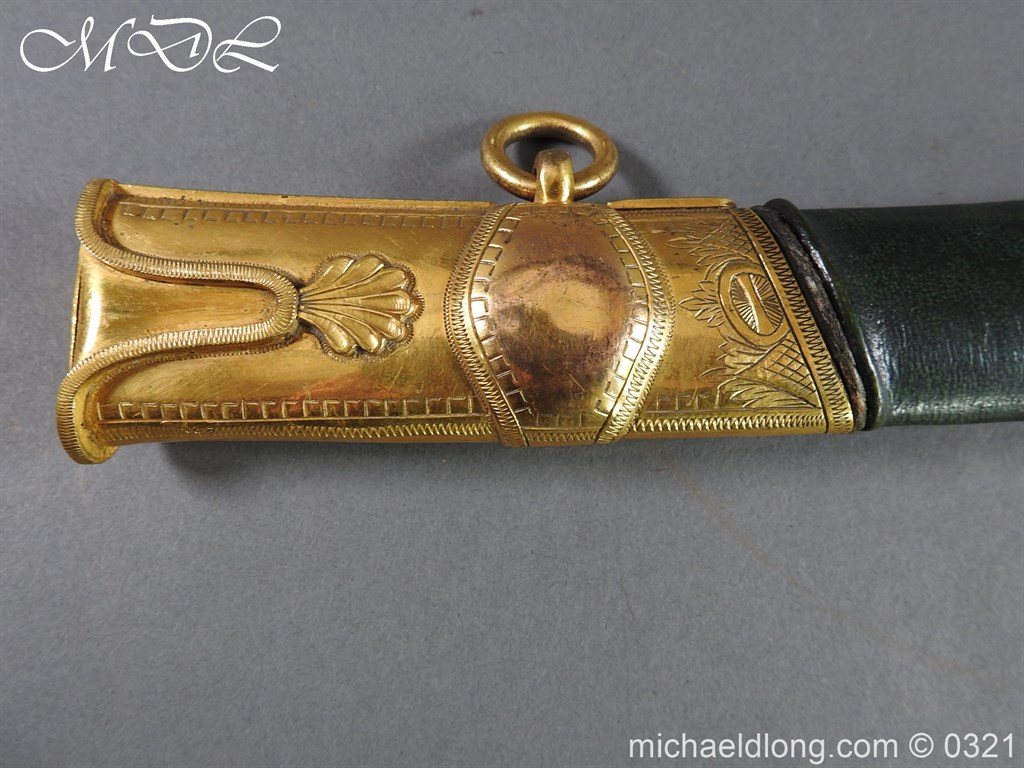 Georgian 5th Dragoon Guards Officer's Mameluke - Image 10