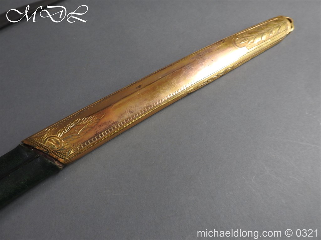 Georgian 5th Dragoon Guards Officer's Mameluke - Image 16