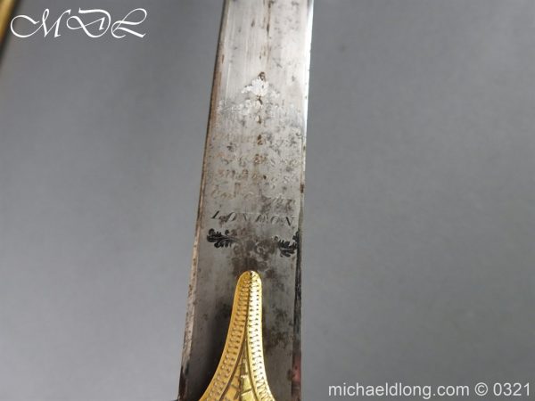 Georgian 5th Dragoon Guards Officer's Mameluke - Image 23