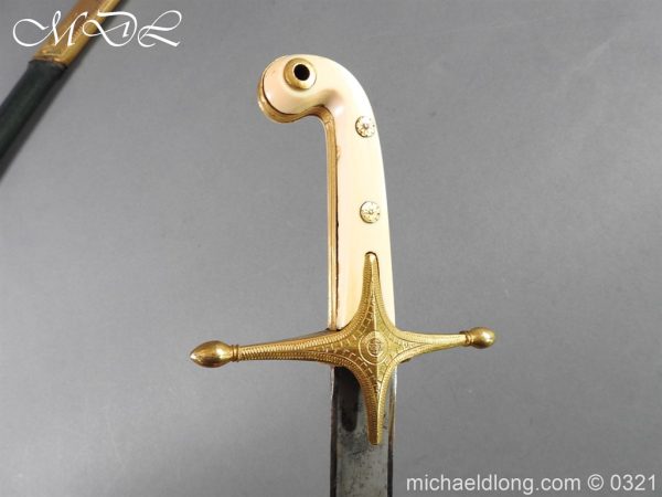 Georgian 5th Dragoon Guards Officer's Mameluke - Image 36