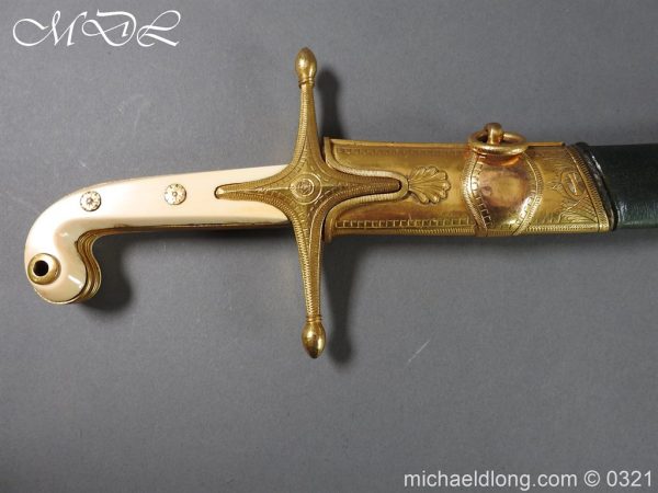 Georgian 5th Dragoon Guards Officer's Mameluke - Image 37