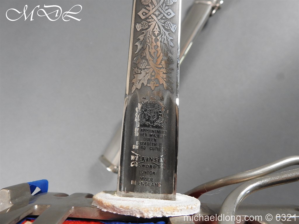 Royal Scots ER 2 Basket Hilt Sword by Wilkinson - Image 10