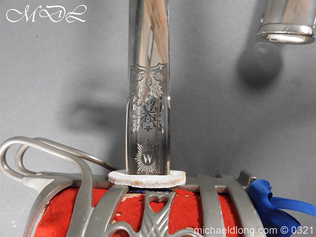 Royal Scots ER 2 Basket Hilt Sword by Wilkinson - Image 15