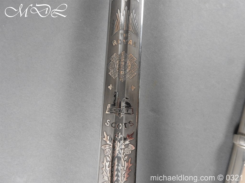 Royal Scots ER 2 Basket Hilt Sword by Wilkinson - Image 16