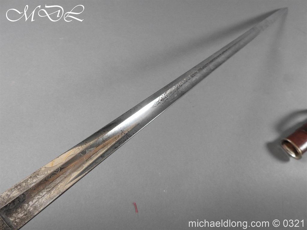 Victorian Middlesex 5th Rifle Voluneer's Officer's Sword - Image 14