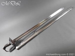 1796 Heavy Cavalry Disk Hilt Troopers Sword