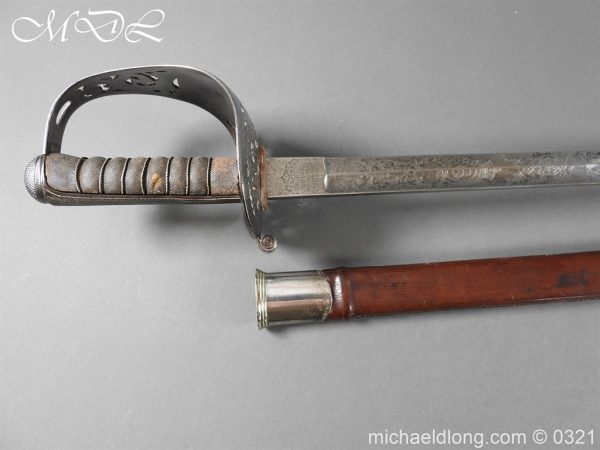 6th Dragoon Guards Carabineers Officer's Sword By Wilkinson - Image 6