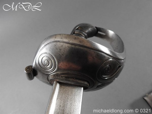Celtic Hilt Heavy Cavalry Officer's Undress Sword - Image 22