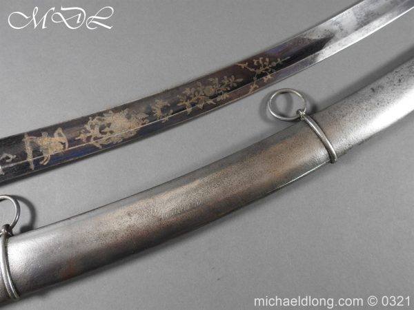 British 1796 Light Cavalry Officer's Sword - Image 3