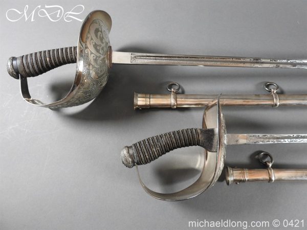 1912 Pattern Cavalry Officers Swords Made for the Sons of the Maharaja of Gwalior - Image 2