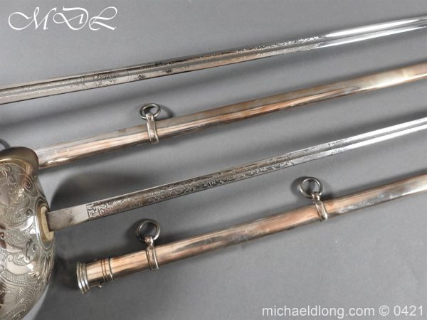 1912 Pattern Cavalry Officers Swords Made for the Sons of the Maharaja of Gwalior - Image 12