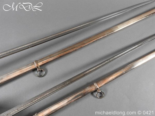 1912 Pattern Cavalry Officers Swords Made for the Sons of the Maharaja of Gwalior - Image 15