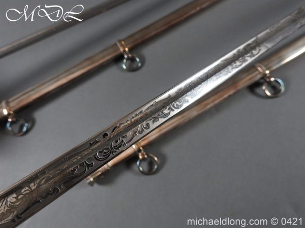 1912 Pattern Cavalry Officers Swords Made for the Sons of the Maharaja of Gwalior - Image 26
