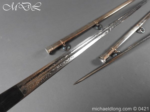 1912 Pattern Cavalry Officers Swords Made for the Sons of the Maharaja of Gwalior - Image 18