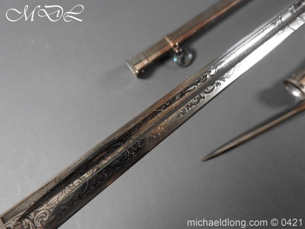 1912 Pattern Cavalry Officers Swords Made for the Sons of the Maharaja of Gwalior - Image 5