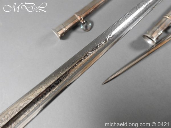 1912 Pattern Cavalry Officers Swords Made for the Sons of the Maharaja of Gwalior - Image 9