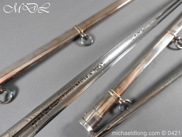 1912 Pattern Cavalry Officers Swords Made for the Sons of the Maharaja of Gwalior - Image 10