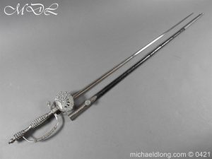 British Cut Steel Small Sword