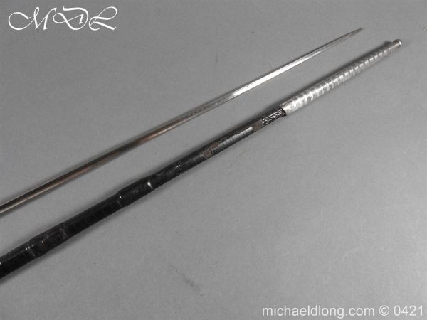 British Cut Steel Small Sword - Image 4