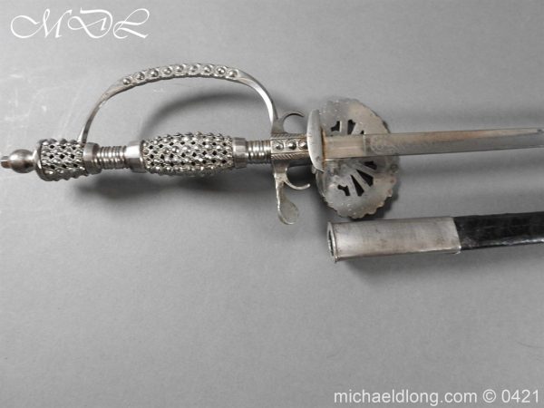 British Cut Steel Small Sword - Image 6