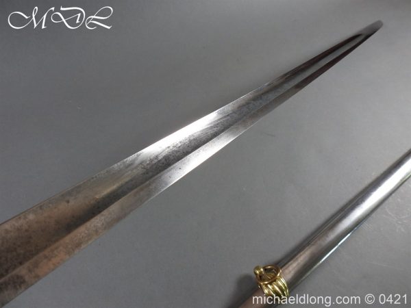 British 1832 pattern 2nd Life  Guards Officer's Dress Sword - Image 11