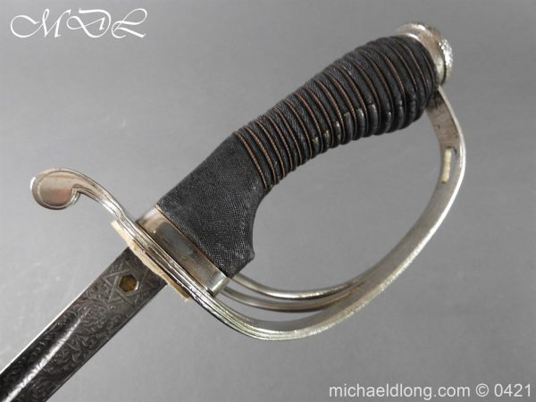 michaeldlong.com 17080 600x450 10th Hussars Officer’s Sword by Wilkinson Sword