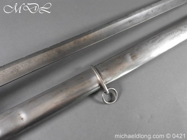 Household Cavalry Trooper Steel Disk Hilt Sword c1800 - Image 21