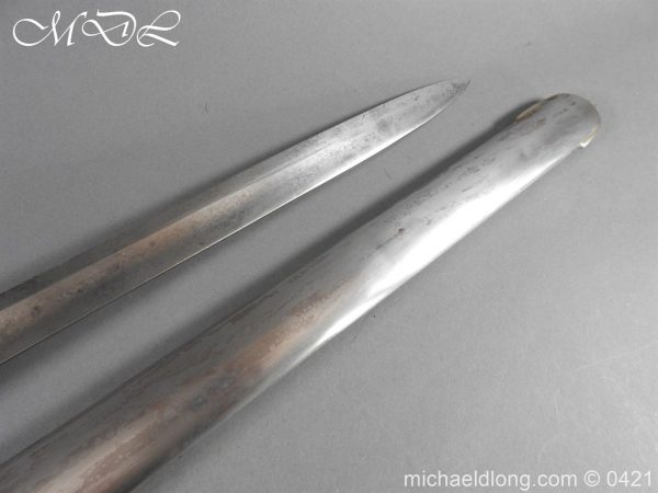 Household Cavalry Trooper Steel Disk Hilt Sword c1800 - Image 20