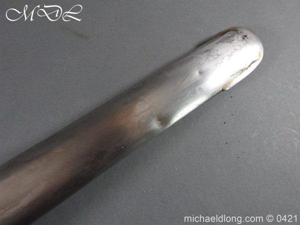 Household Cavalry Trooper Steel Disk Hilt Sword c1800 - Image 17