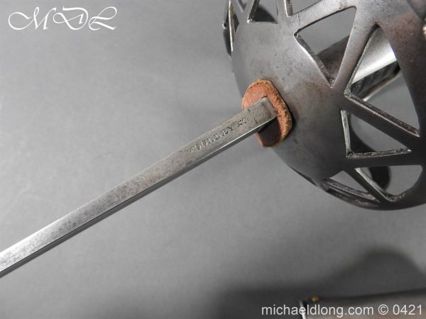 Household Cavalry Trooper Steel Disk Hilt Sword c1800 - Image 13