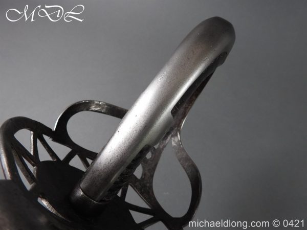 Household Cavalry Trooper Steel Disk Hilt Sword c1800 - Image 7