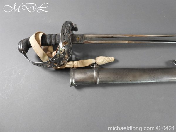 British Scroll Hilt Officer’s Sword by Wilkinson - Image 2