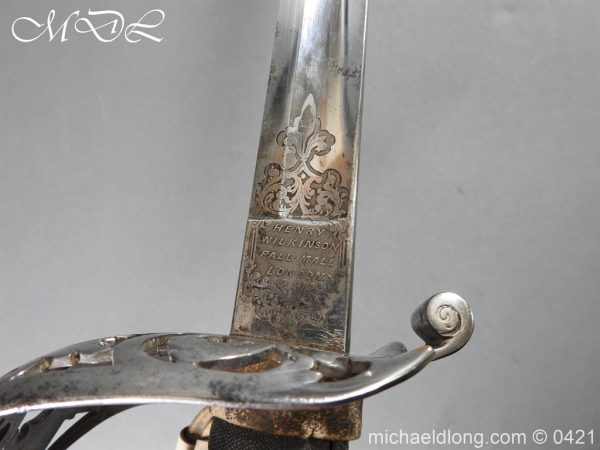 British Scroll Hilt Officer’s Sword by Wilkinson - Image 12