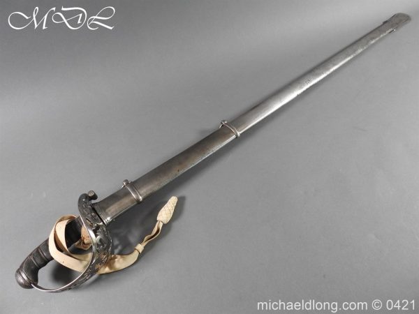 British Scroll Hilt Officer’s Sword by Wilkinson - Image 4