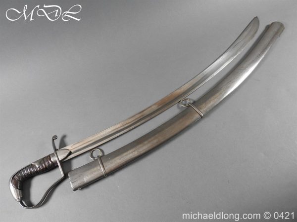 British 1796 Light Cavalry Officer’s Sword by Gill