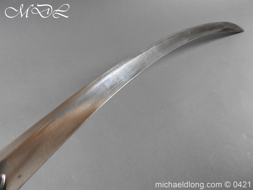 British 1796 Light Cavalry Officer’s Sword by Gill - Image 11