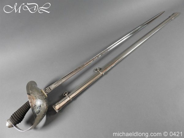 British 1912 12th Lancers Officer’s Sword