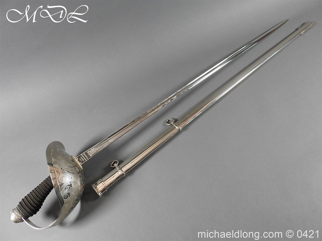 British 1912 12th Lancers Officer’s Sword
