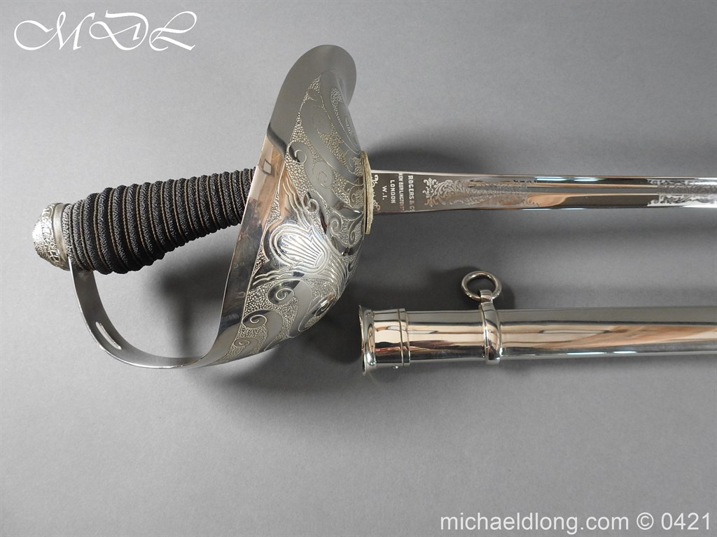 British 1912 12th Lancers Officer’s Sword - Image 2