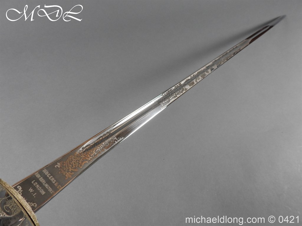 British 1912 12th Lancers Officer’s Sword - Image 23
