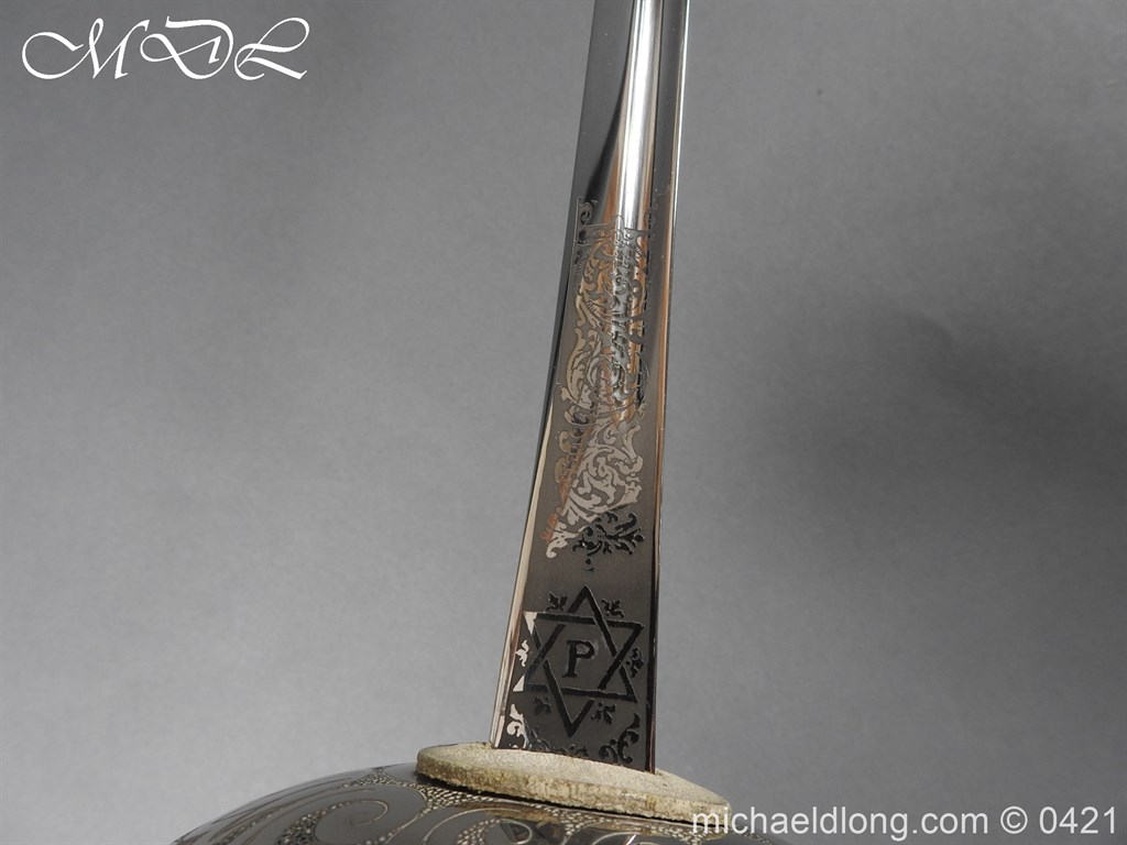 British 1912 12th Lancers Officer’s Sword - Image 16