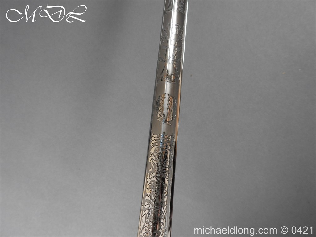 British 1912 12th Lancers Officer’s Sword - Image 15
