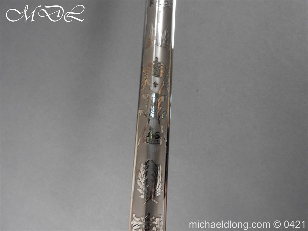 British 1912 12th Lancers Officer’s Sword - Image 14
