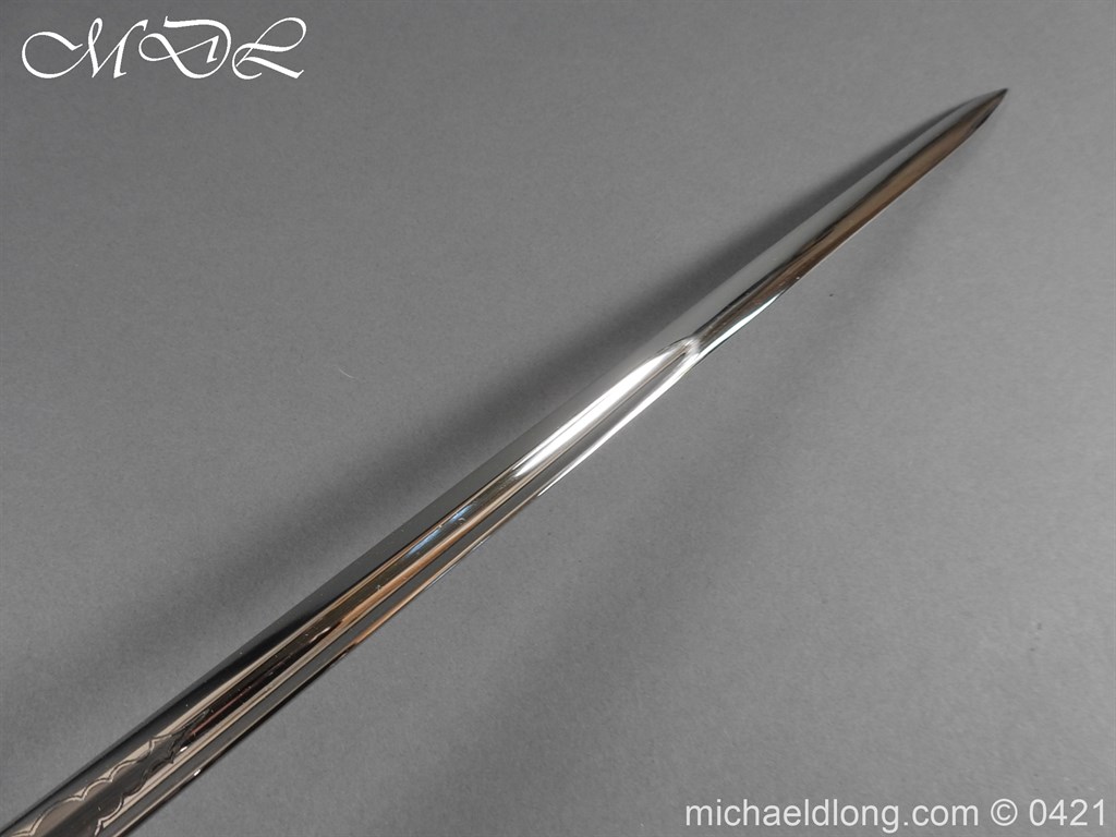 British 1912 12th Lancers Officer’s Sword - Image 11