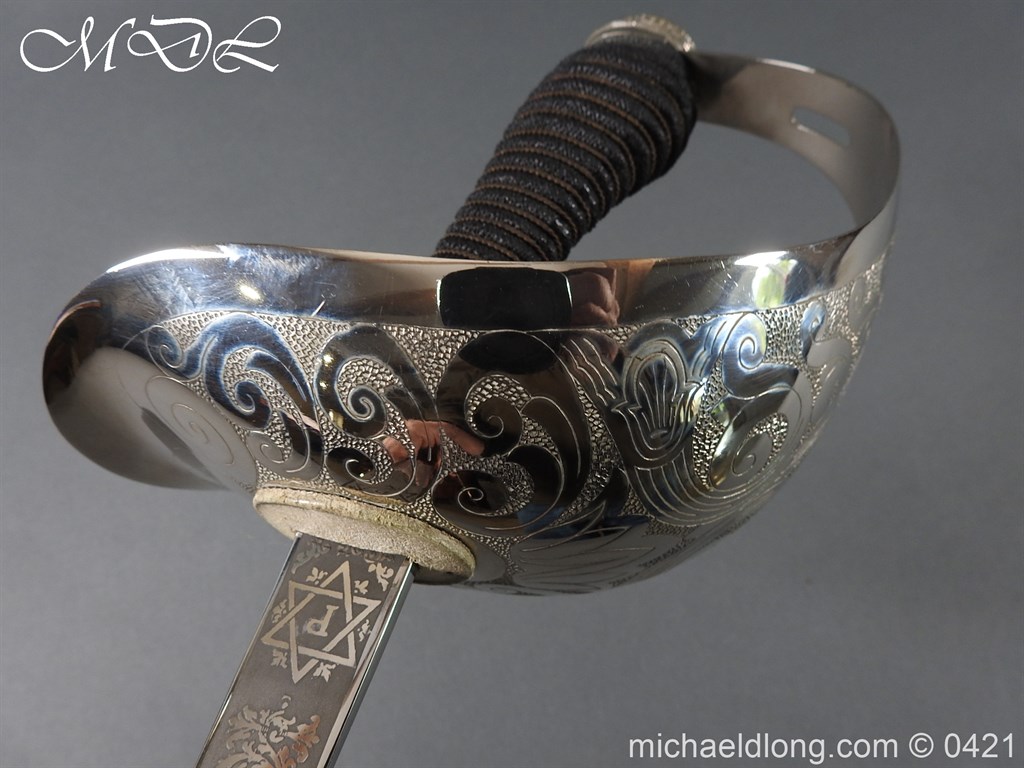 British 1912 12th Lancers Officer’s Sword - Image 8