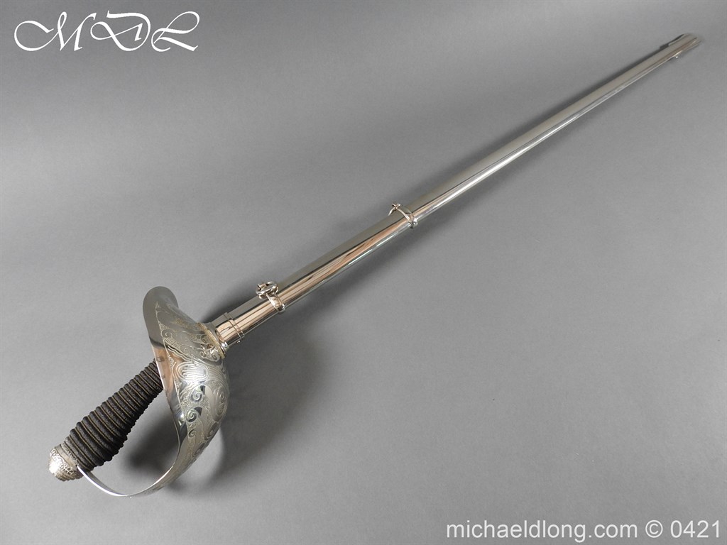 British 1912 12th Lancers Officer’s Sword - Image 3