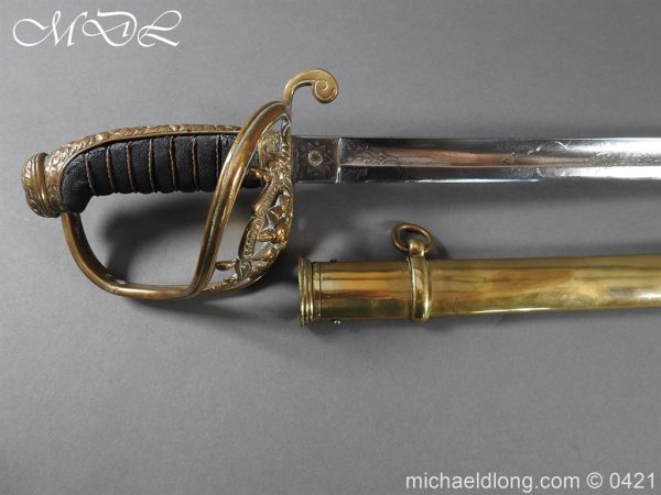 Royal Scots Fusiliers 21st Foot Officer’s Sword - Image 2