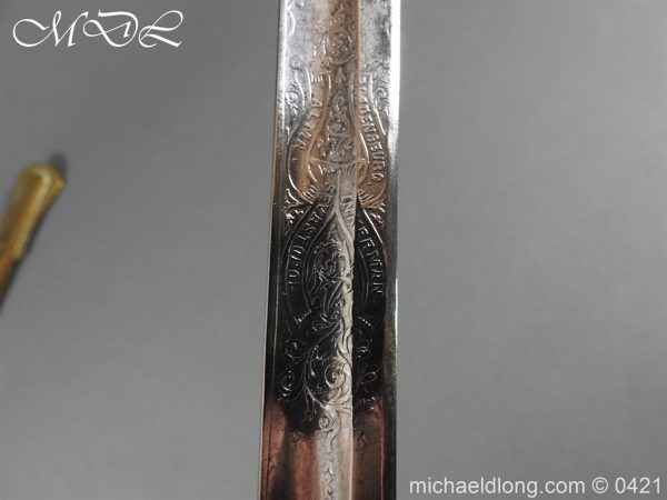 Royal Scots Fusiliers 21st Foot Officer’s Sword - Image 20