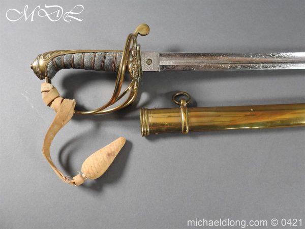 2nd Glamorgan Rifle Volunteers Presentation Sword - Image 2