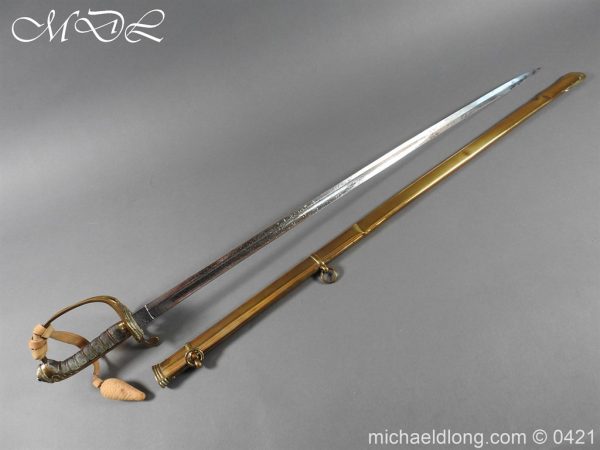 2nd Glamorgan Rifle Volunteers Presentation Sword - Image 30